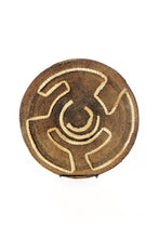 Load image into Gallery viewer, Antique Zambian Makenge Wedding Basket with Corn Husk Repairs
