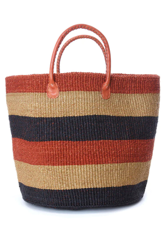 Strata Tote with Leather Handles