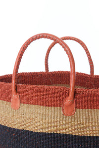 Strata Tote with Leather Handles