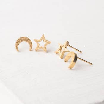 Aurora Gold Stud Set