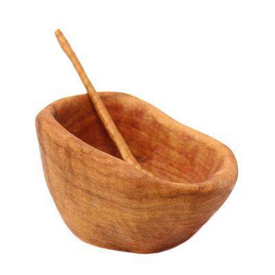 Olive Wood Salt Pot