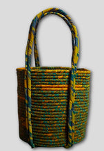 Load image into Gallery viewer, Sari Wrapped Coil Market Basket
