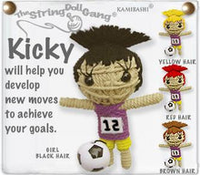 Load image into Gallery viewer, Kicky Girl String Doll
