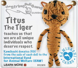 Titus the Tiger String Doll