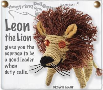Cowardly Lion String Doll Oz