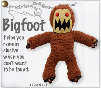 Bigfoot String Doll