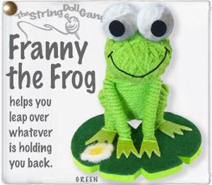 Franny the Frog String Doll