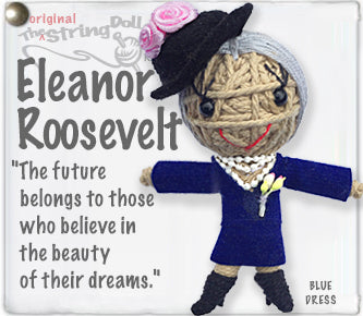 Eleanor Roosevelt String Doll