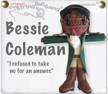 Load image into Gallery viewer, Bessie Coleman String Doll
