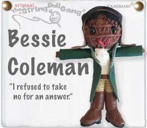 Bessie Coleman String Doll