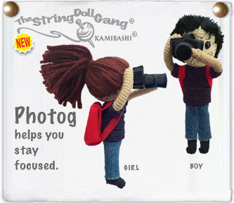 Photographer String Doll