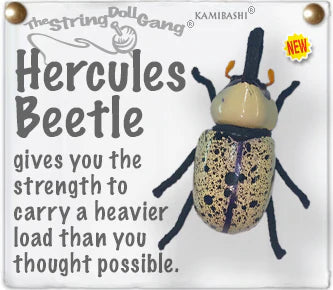 Hercules Beetle String Doll