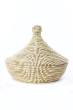 Load image into Gallery viewer, Small Cream Tagine Basket
