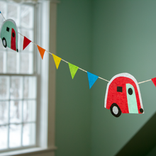 Load image into Gallery viewer, Retro Camper Eco Garland
