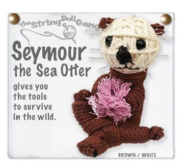 Seymour the Sea Otter String Doll