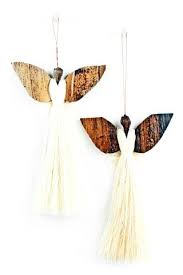 Sisal Angel Ornament