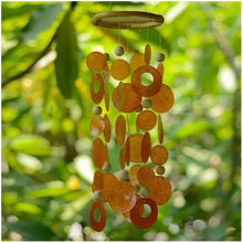 Load image into Gallery viewer, Capiz Chime with Wood, Small

