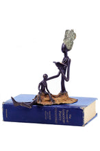 Load image into Gallery viewer, Bronze A Mother&#39;s Gift Burkina Sculpture
