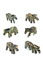 Load image into Gallery viewer, Miniature Jacaranda Wood Safari Animals
