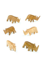 Load image into Gallery viewer, Miniature Jacaranda Wood Safari Animals
