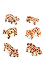 Load image into Gallery viewer, Miniature Jacaranda Wood Safari Animals

