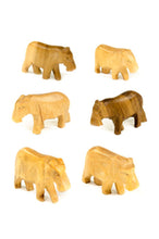 Load image into Gallery viewer, Miniature Jacaranda Wood Safari Animals
