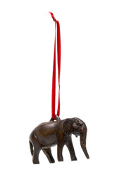 Jacarand Elephant Ornament