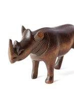 Load image into Gallery viewer, Kenyan Jacaranda Wooden Rhino Sculpture
