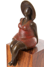 Load image into Gallery viewer, Bronze Seaside Diva Burkina Sculpture
