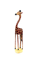 Jacaranda Long Leg Giraffe Sculpture -Meduim
