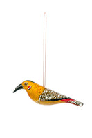 Kenyan Wooden Bird Holiday Ornament