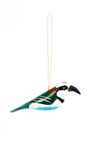 Load image into Gallery viewer, Kenyan Wooden Bird Holiday Ornament
