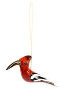 Kenyan Wooden Bird Holiday Ornament