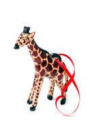 Load image into Gallery viewer, Jacaranda Giraffe Ornament
