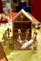 Load image into Gallery viewer, Christmas Nativity Stable  - Banana fiber
