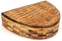 Load image into Gallery viewer, Banana Fiber Nativity Scene in Rounded Box
