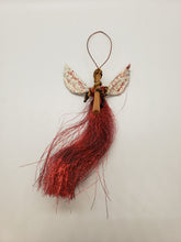 Load image into Gallery viewer, Banana Fiber &amp; Thread Angel Ornament
