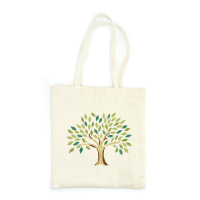 Tree of Life Embroidered Tote Bag