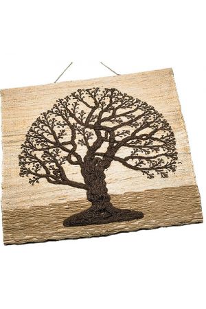Wall Hanging Jute Tree of Live