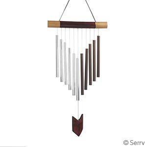 Chevron Bamboo Windchime