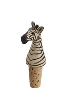 Load image into Gallery viewer, Bottle Topper Zebra
