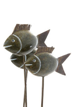 Load image into Gallery viewer, Zimbabwean Serpentine Stone Fish Trio Sculpture
