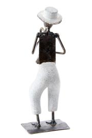 Zimbabwean Stone & Metal Trumpeter